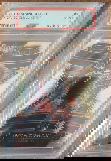 2019 Select Concourse PSA 9 Zion Williamson 