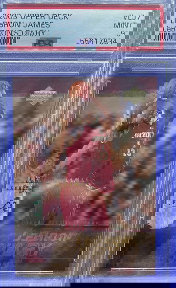 2003-04 LEBRON JAMES UPPER DECK LEBRON’S DIARY PSA 9 MINT ROOKIE RC LJ7 CAVS