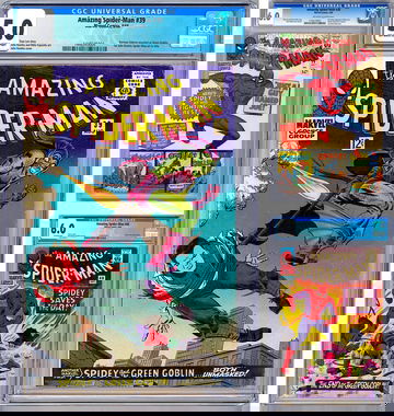 AMAZING SPIDER-MAN #38-39-40 CGC 6.0-5.0-6.0 *LAST DITKO & 1ST ROMITA ASM* 1966