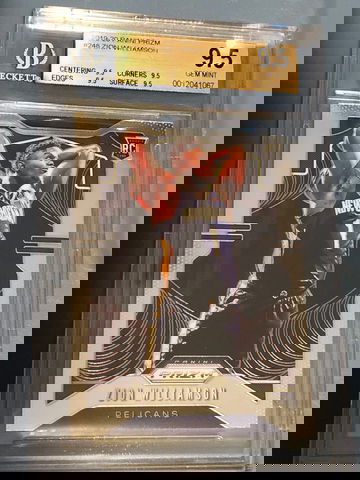 Zion Williamson Prizm RC True Gem