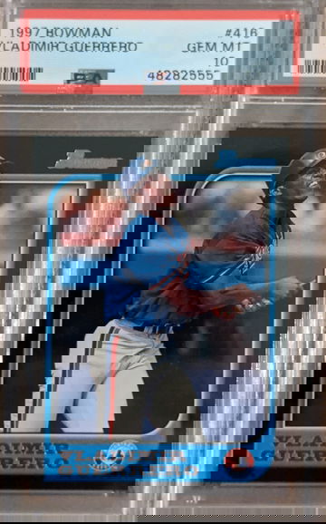 1997 Bowman  #416 Vladimir Guerrero PSA 10 (Ship from Canada)