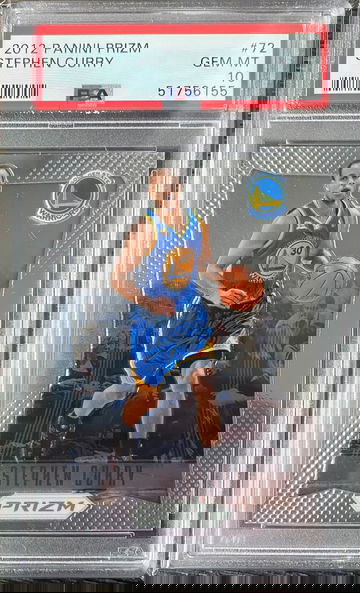 2012 Prizm Stephen Curry #72 PSA 10