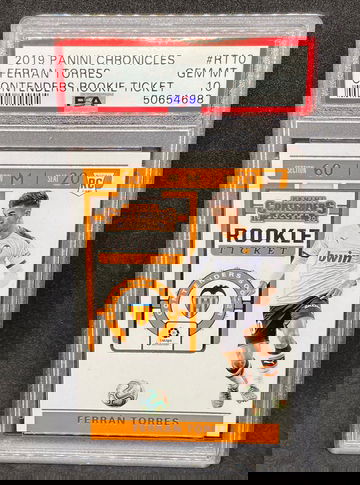 2019 Panini Chronicles Ferran Torres Psa 10