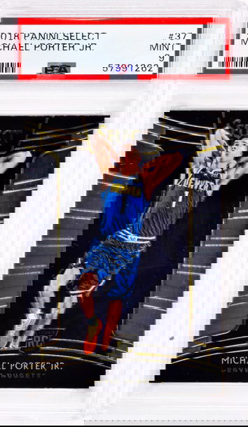 2018 Michael Porter Jr. Panini Select    #37 PSA 9