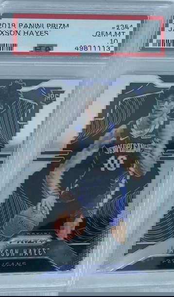 2019 Panini Prizm Jaxson Hayes Gem-Mint 10