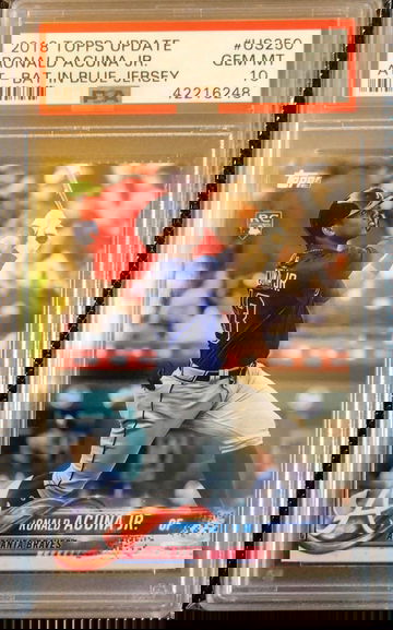 2018 Topps Update #US250 Ronald Acuna Jr RC PSA 10