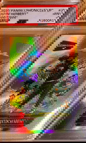 2020 Panini Chronicles Justin Herbert Downtown 