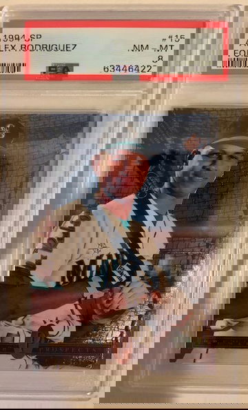 1994 SP Foil Alex Rodriguez Rookie RC PSA 8 NM-MT