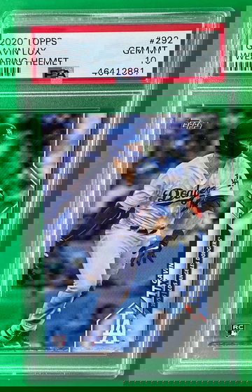 Gavin Lux 2020 topps psa 10