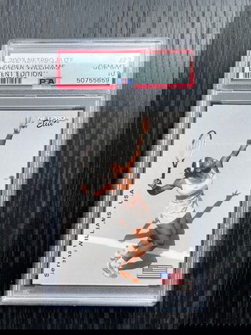 2003 NetPro Elite Serena Williams Rookie RC Event Edition PSA 10 