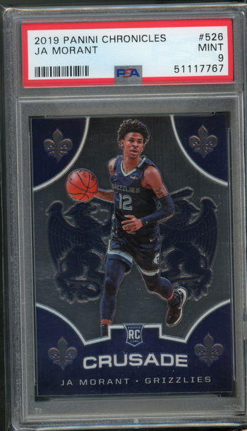 2019 Chronicles Crusade Ja Morant PSA 9 