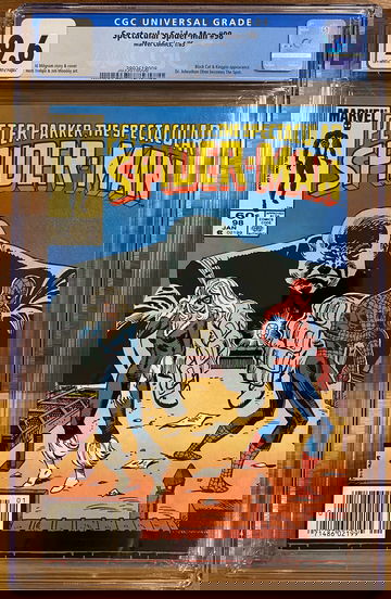 Spectacular Spider-Man 98 CGC 9.6 1st appearance of The Spot