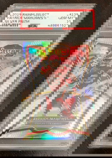 2019 Select Patrick Mahomes Silver