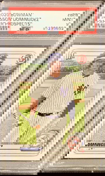 2020 Bowman Jasson Dominguez PSA 9