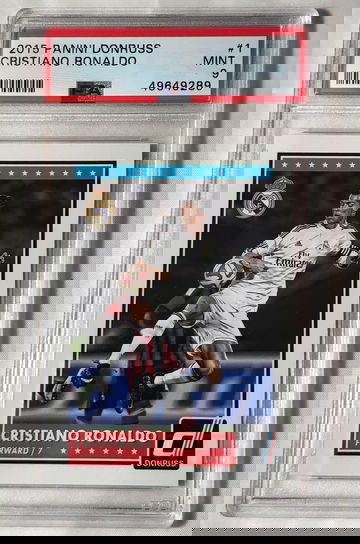 2015 PANINI DONRUSS #1 CHRISTIANO RONALDO MINT-9