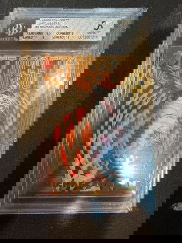 1996-97 EX-2000 Net Assets Michael Jordan #8 BGS 8 