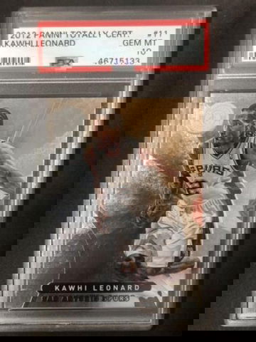 KAWHI LEONARD 2012-13 Totally Certified Rookie #11  PSA 10 GEM MT