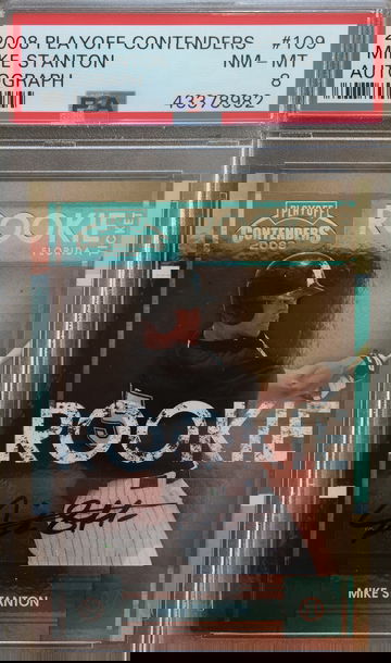 Stanton Contenders psa 8