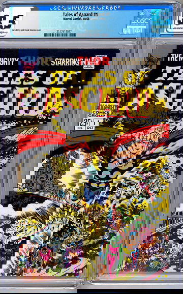 TALES OF ASGARD #1 CGC 8.5 JACK KIRBY FRANK GIACOIA *FEATURING MIGHTY THOR* 1968