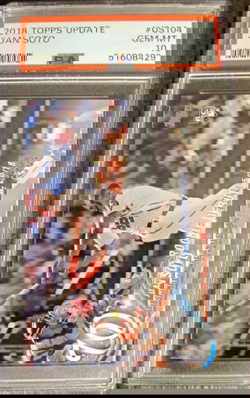 2018 Topps Update Juan Soto Rookie Debut PSA 10 Gem-Mint