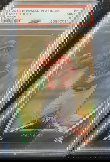 Mike Trout 2013 BP Gold