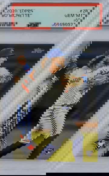 2020 Topps Series 1 Bo Bichette #78 PSA 10