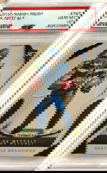 2019 Prizm DK Metcalf PSA 10