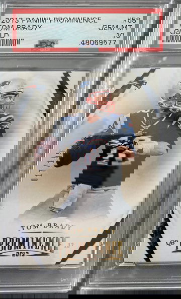 2013 Tom Brady Panini Prominence Gold #/199  POP 1