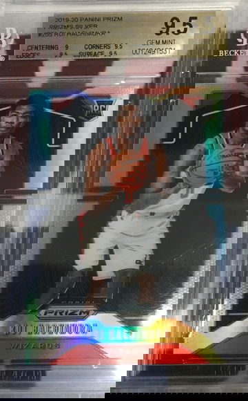 2019-20 Panini Prizm Silver Rui Hachimura BGS 9.5