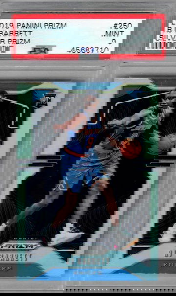 2019 Panini Prizm 250 RJ Barrett Silver Prizm