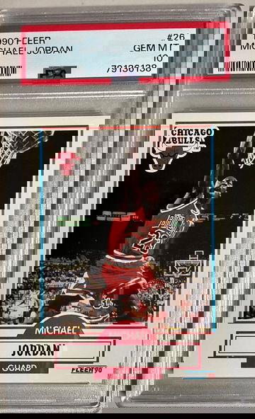 1990 FLEER #26 MICHAEL JORDAN GEM MINT PSA 10