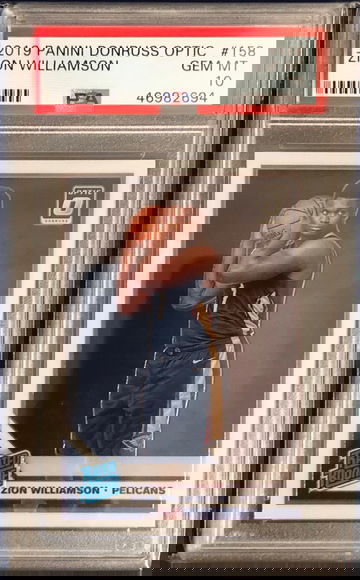 Zion Williamson 2019 Panini Donruss Optic PSA 10 - 46982694