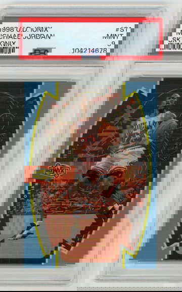 MICHAEL JORDAN 1998-99 UD Ionix SkyOnix #S1 PSA 9