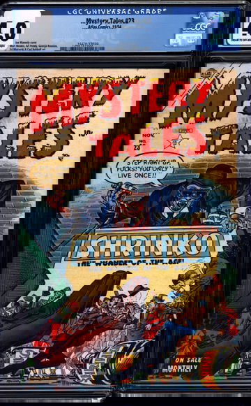 MYSTERY TALES #23, CGC 4.0 VG