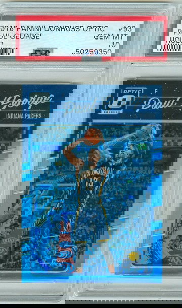 Paul George 2016 Donruss Optic Holo #93 PSA 10