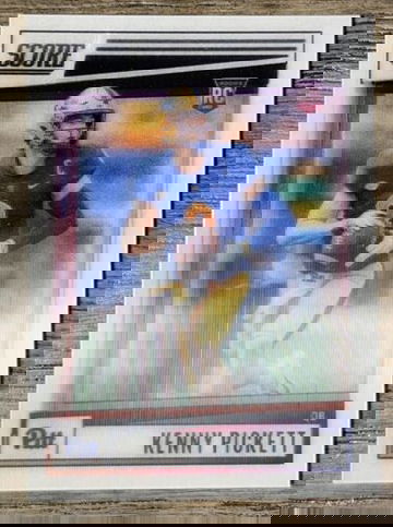 2022 Score Rookies Dynamics 3D Lenticular Kenny Pickett #301 RC Rookie SSP