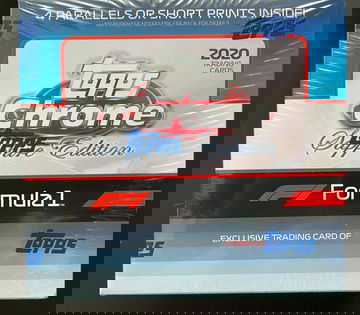 2020 Topps Chrome Sapphire F1 Box