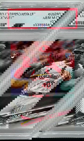 2017 Topps Update Luke Voit PSA 10