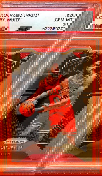 2019 Panini Prizm #253 Coby White PSA 10 Gem-Mint
