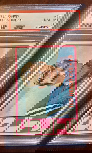 1972 Topps Ted Hendricks #93 RC