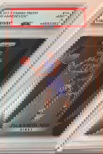 De'Aaron Fox Prizm PSA 9