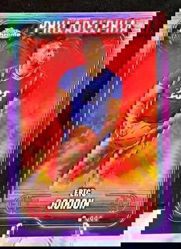 2024-25 Topps Chrome  Eric Gordon  Purple Refractor  SP  76ers