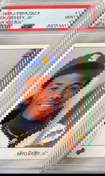 1989 upper deck Ken Griffey jr. PSA 9