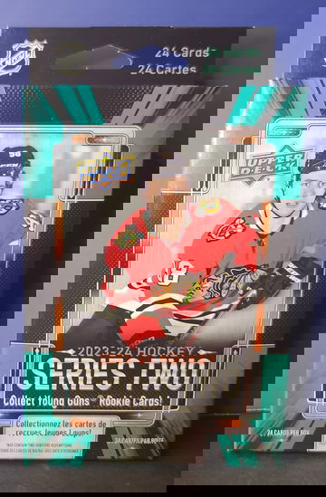 (4) 2023 Upper Deck Series 2 Hockey Hanger Boxes