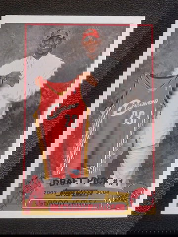 2003 Topps LeBron James Rookie Card RC #221 