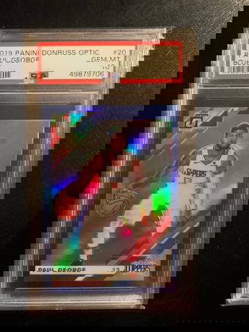 2019 Optic Blue /59 Paul George PSA 10