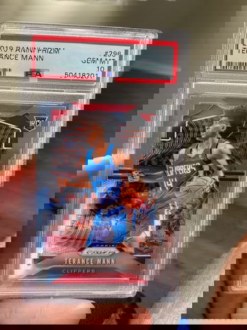 2019 panini prizm Terrence mann Prizm rc psa 10 