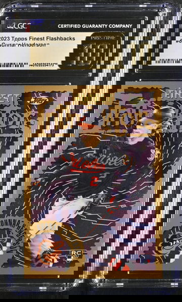 2023 TOPPS GUNNAR HENDERSON #8 CGC 10 BL.D2.54