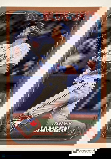 2024 Topps Series 1 Gold Parallel DANNY JANSEN #/2024 Toronto Blue Jays