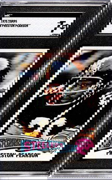 1975 Topps #98 Preston Pearson Pittsburgh Steelers SGC 7 NM